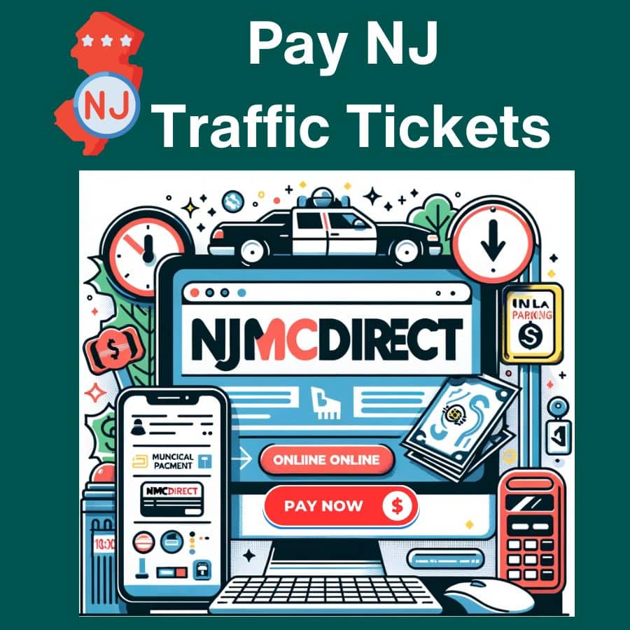 Www.NJMCDirect.Com Traffic Ticket Payment Online website